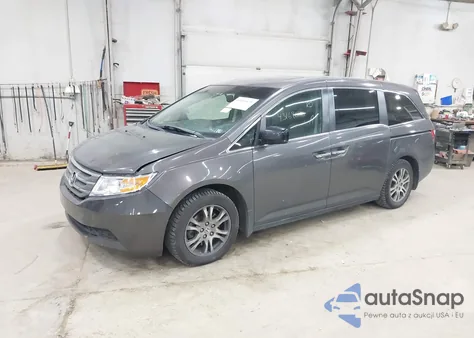 2013 Honda Odyssey Ex-L z USA, uszkodzony, nr VIN 5FNRL5H62DB084320